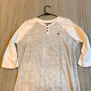 Men’s Hurley Henley style shirt